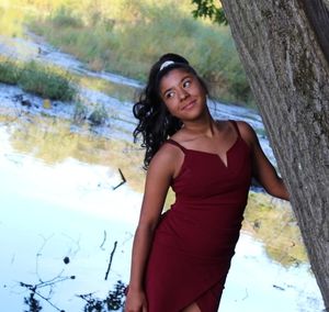 Red Homecoming, Winter Semi-Formal, Sweetheart dance dress